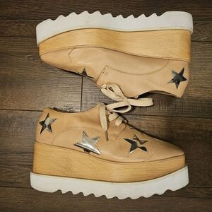 Stella McCartney Elyse Platform Shoes Size 38